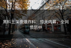 黑料王深夜爆炸料：惊天内幕，全网愤怒中